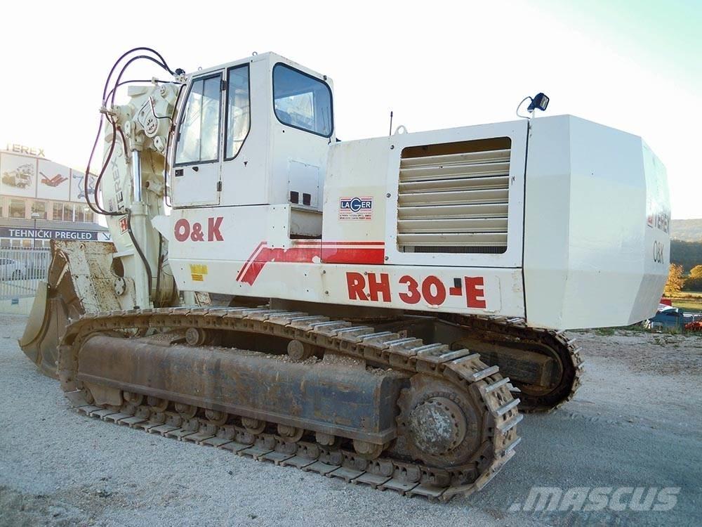 Terex O&K RH30-E 대형 굴삭기 29톤 이상