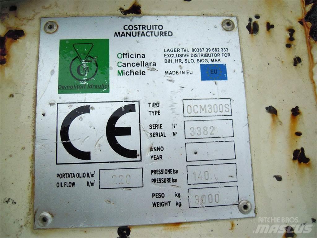 Terex OCM 300S 유압 파일 해머