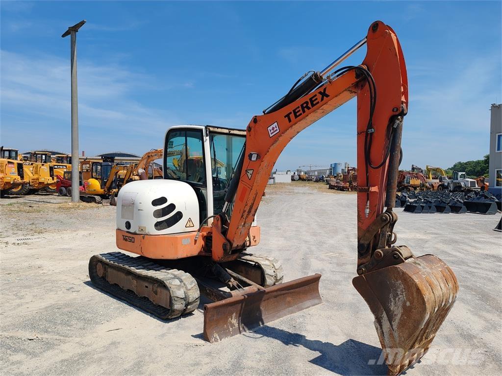 Terex TC50 소형 굴삭기 7톤 미만