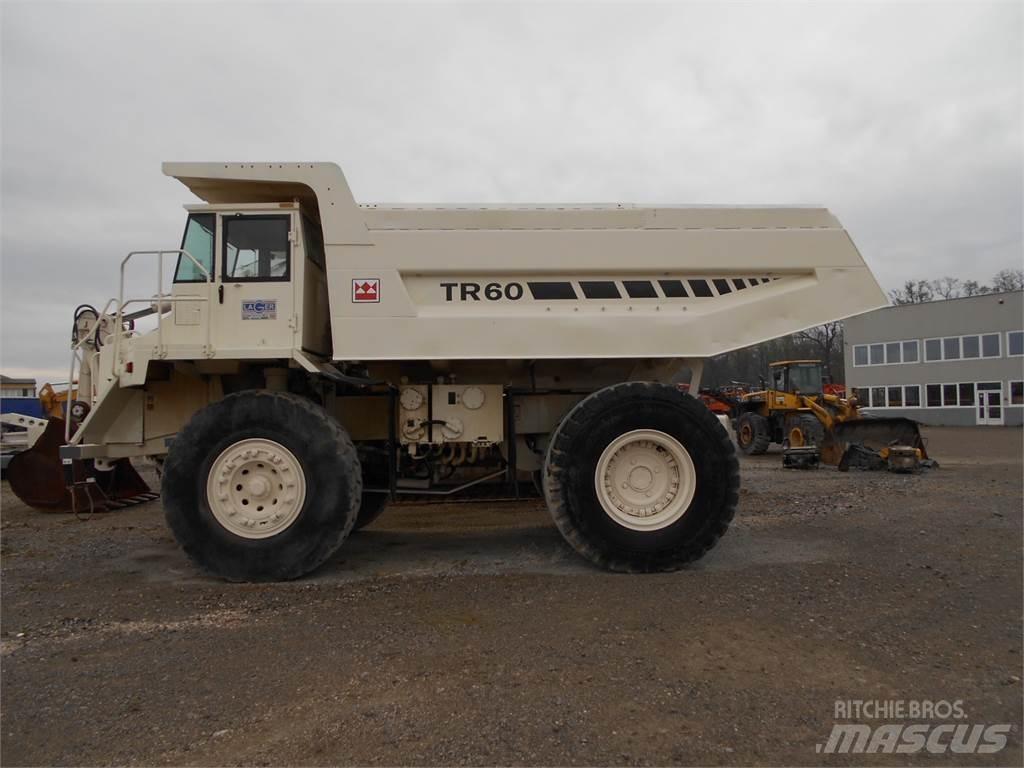 Terex TR 60 건설현장 덤프트럭