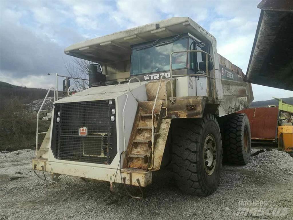 Terex TR70 건설현장 덤프트럭