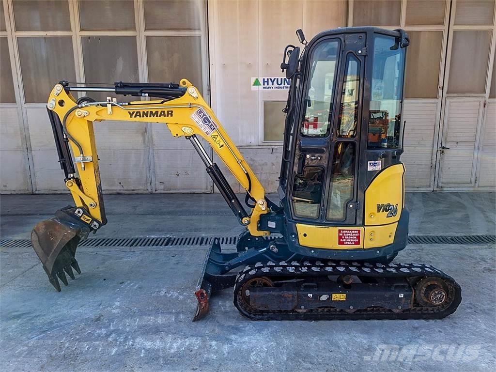 Yanmar VIO 26-6 소형 굴삭기 7톤 미만