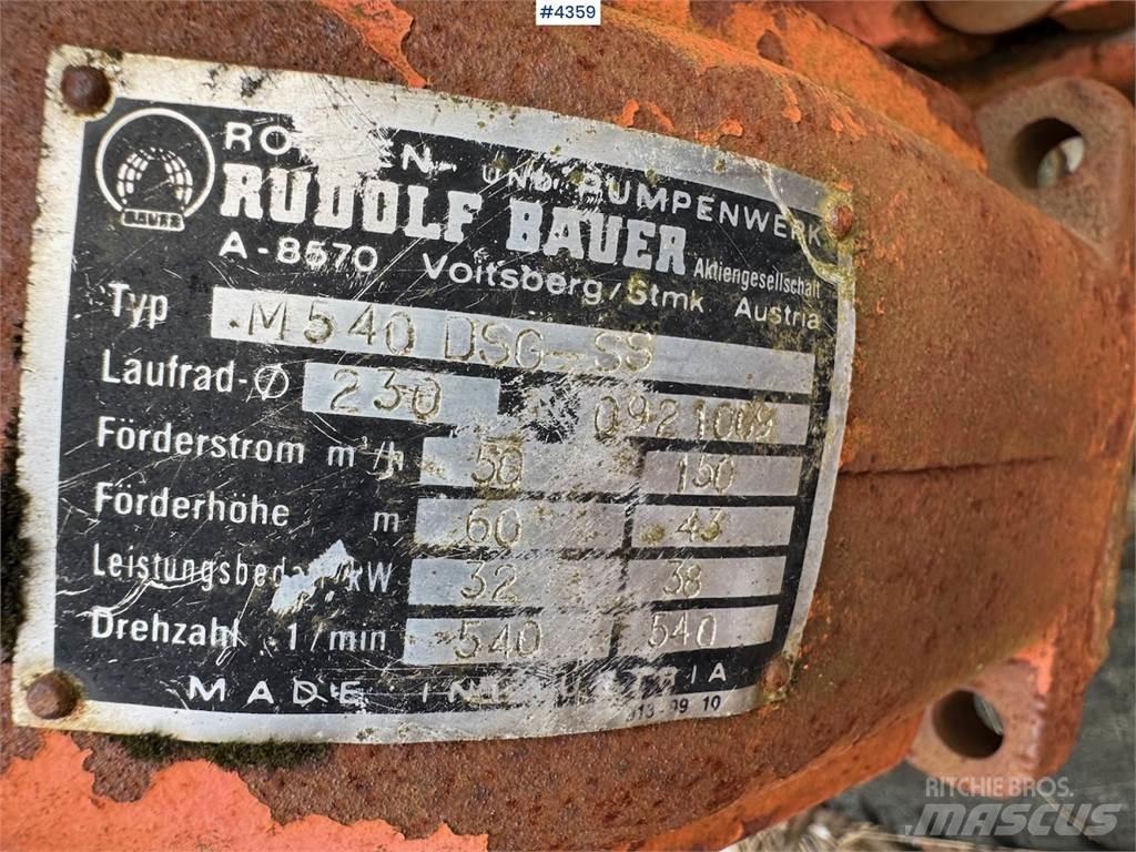 Bauer M540 슬러리 탱커