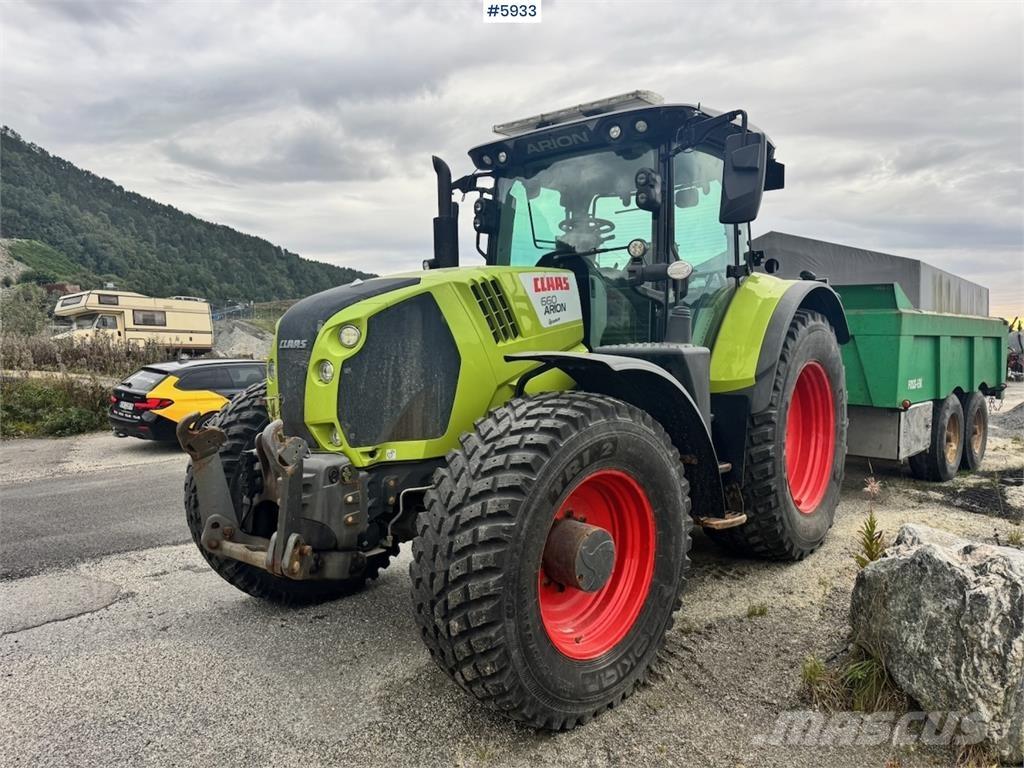 CLAAS Arion 660 트랙터