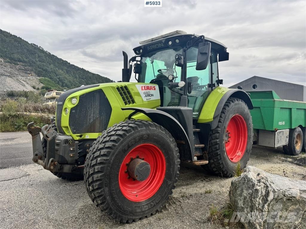 CLAAS Arion 660 트랙터