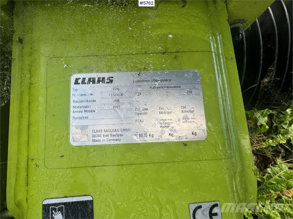 CLAAS Disco 280C 기타 수확용 장비