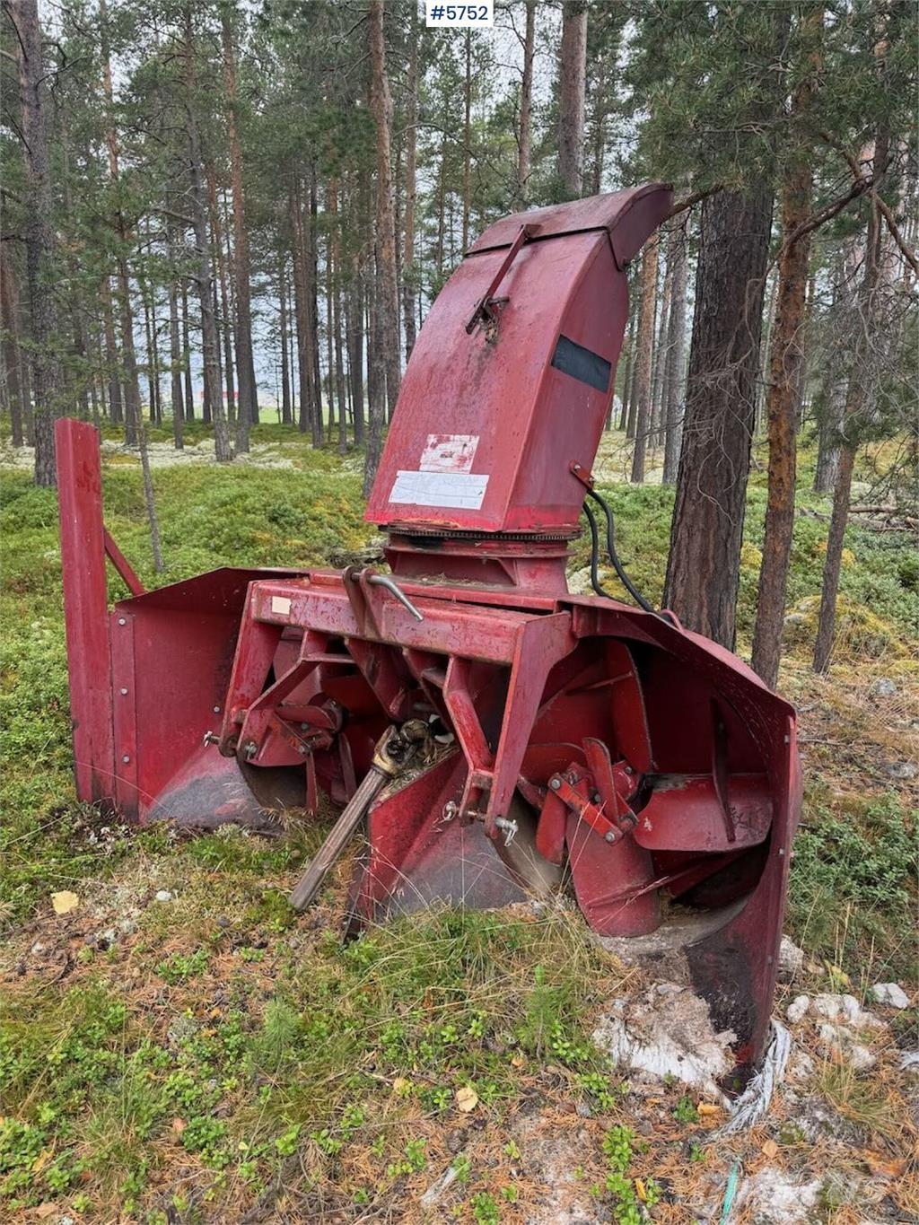 Dalen 1278 제설 블레이드 및 제설기