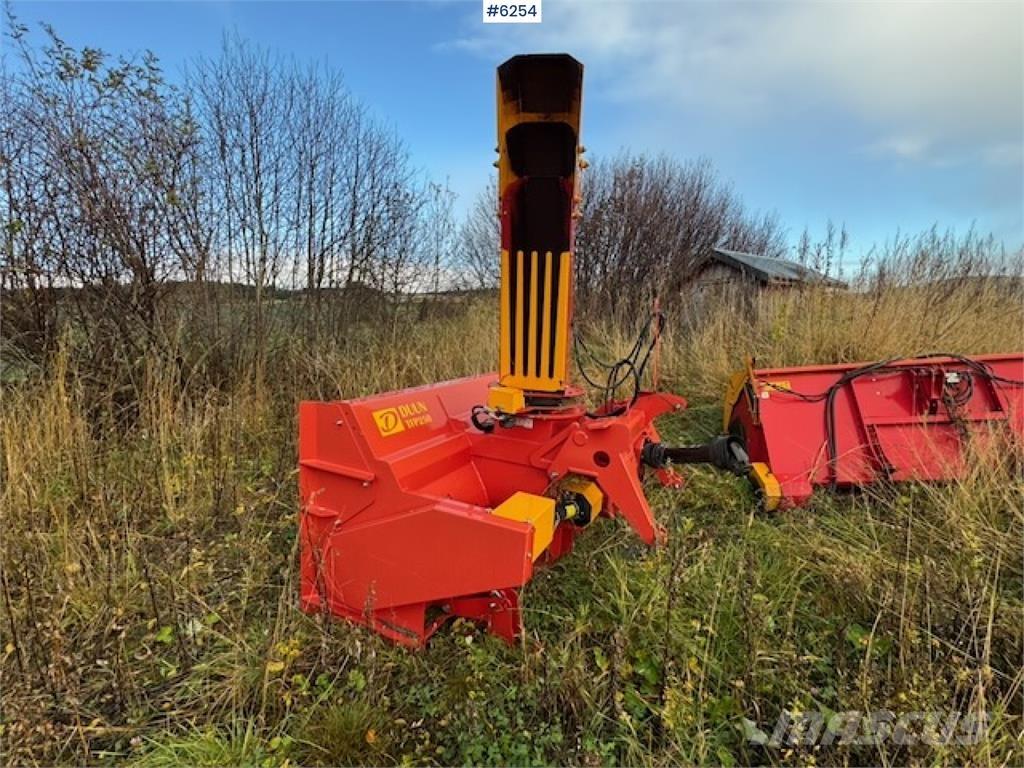 Duun TFP250 제설 블레이드 및 제설기