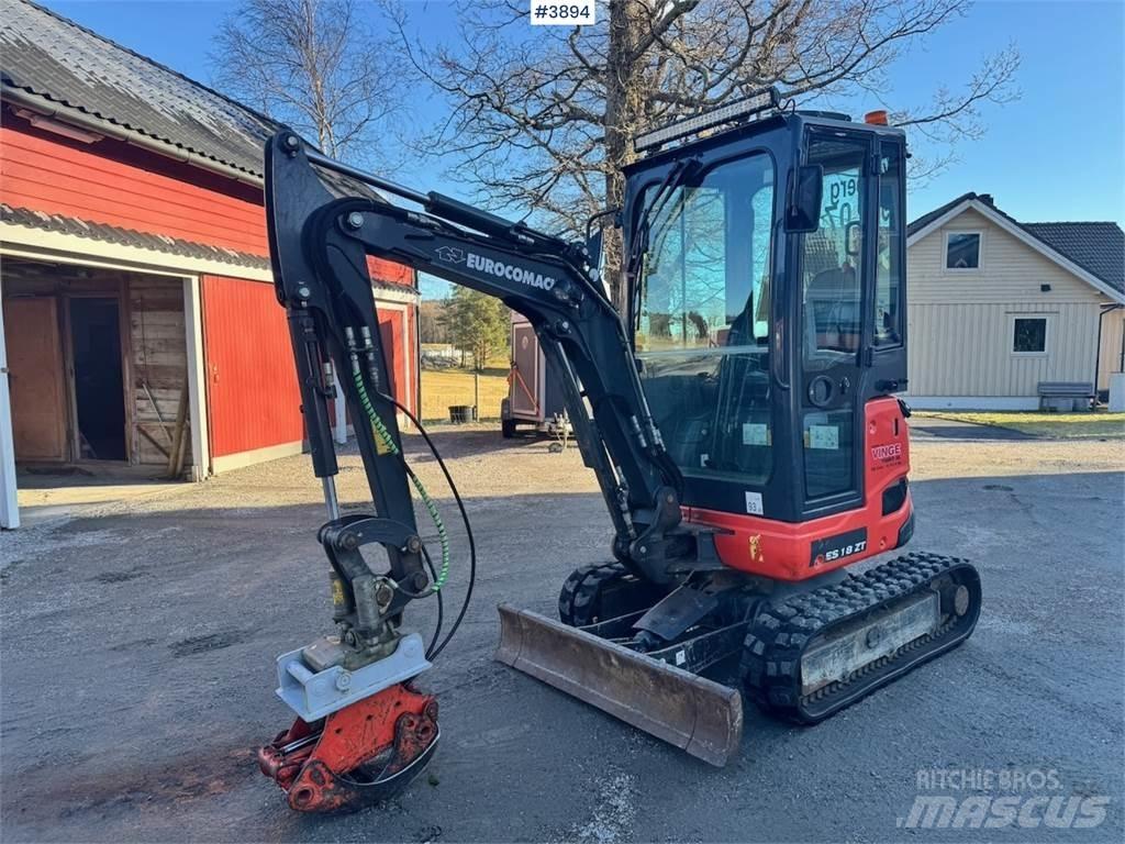Euromach ES18ZT 대형 굴삭기 29톤 이상