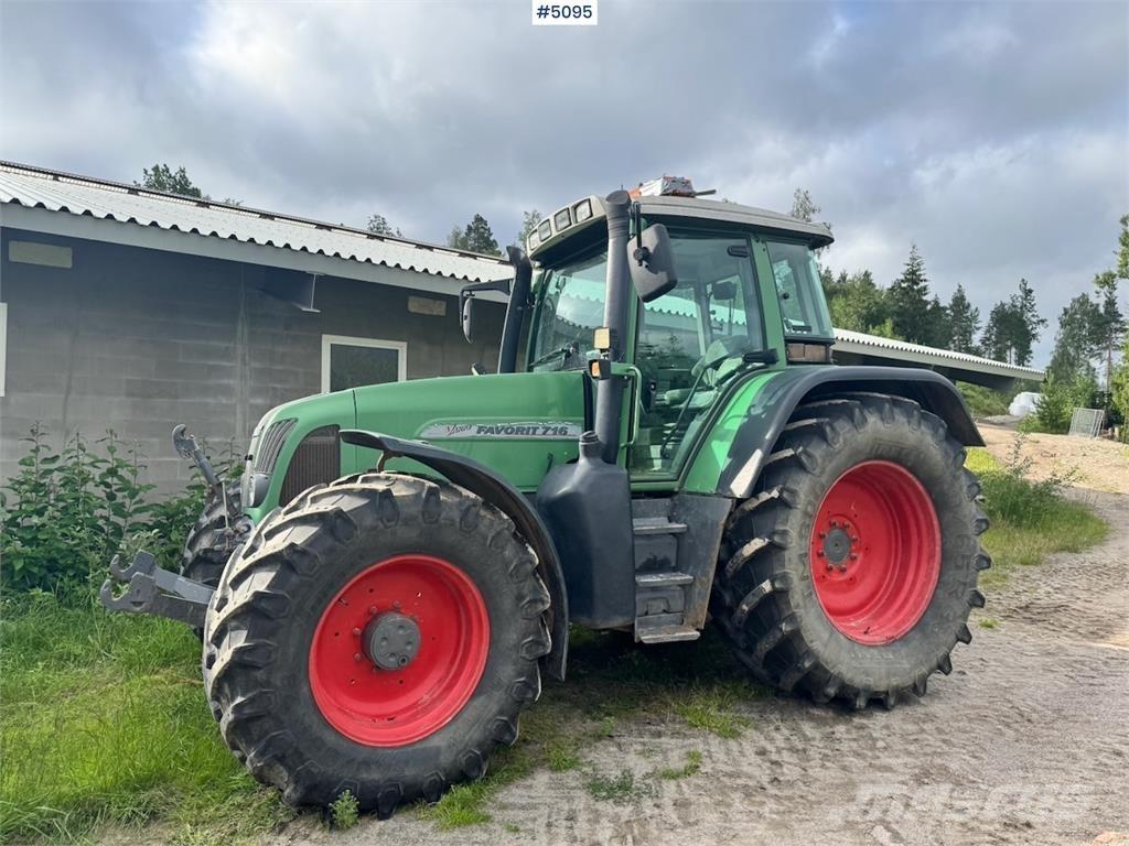 Fendt 716 Vario 트랙터