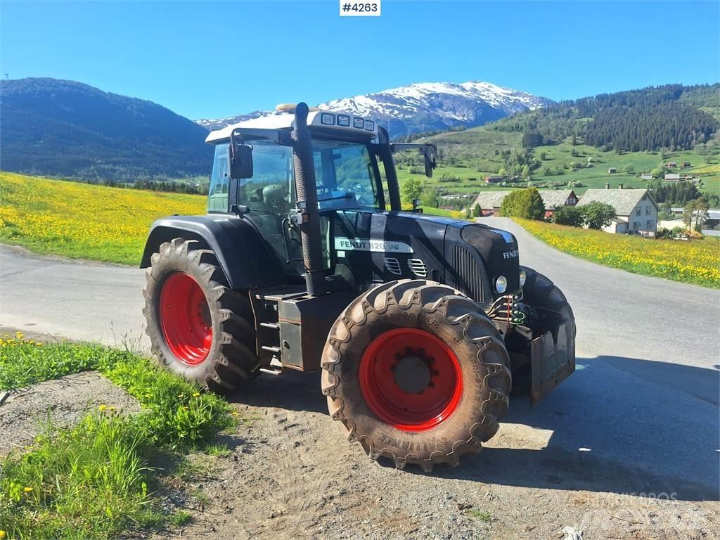 Fendt 820 Vario 트랙터