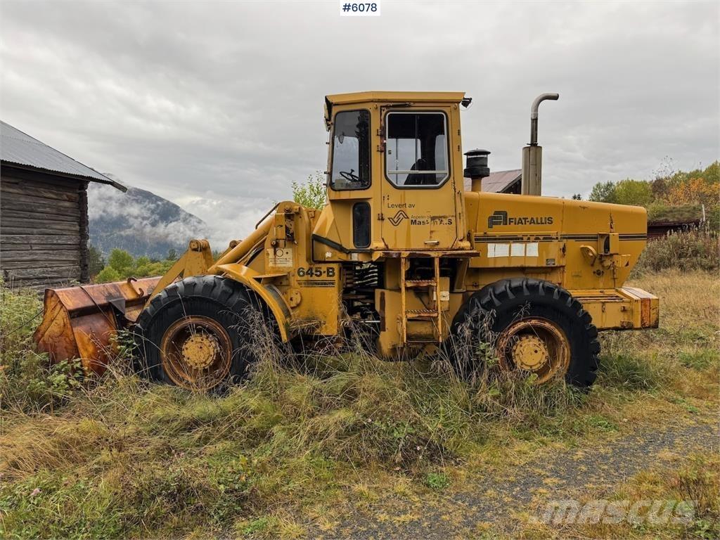 Fiat Allis 645-B  휠로우더