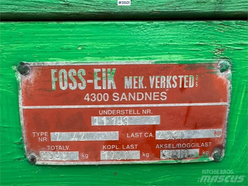 Foss-Eik 4T 곡물용 카트