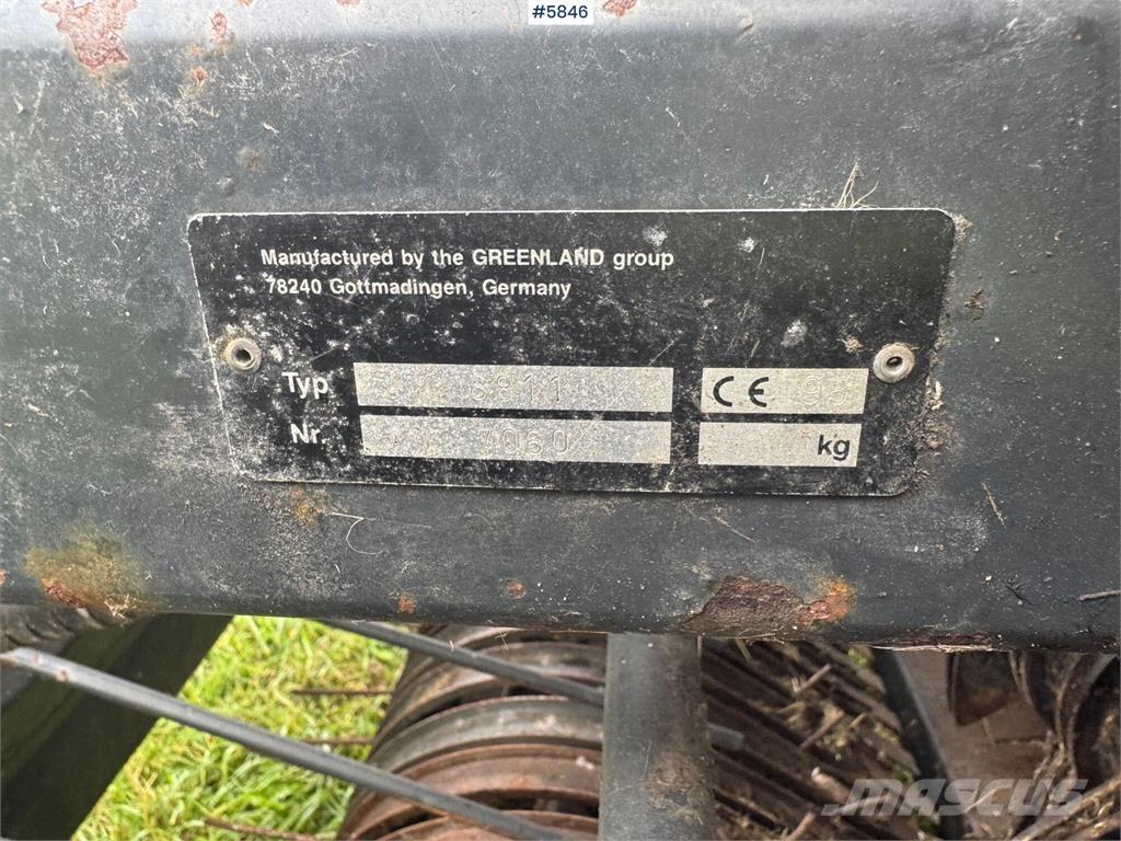 Greenland RF120 기타 수확용 장비