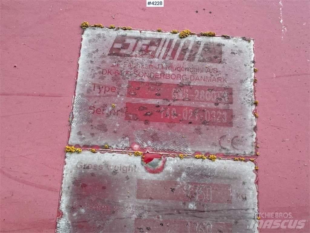 JF GMS-2800TS 기타 경작 기계 및 부속품