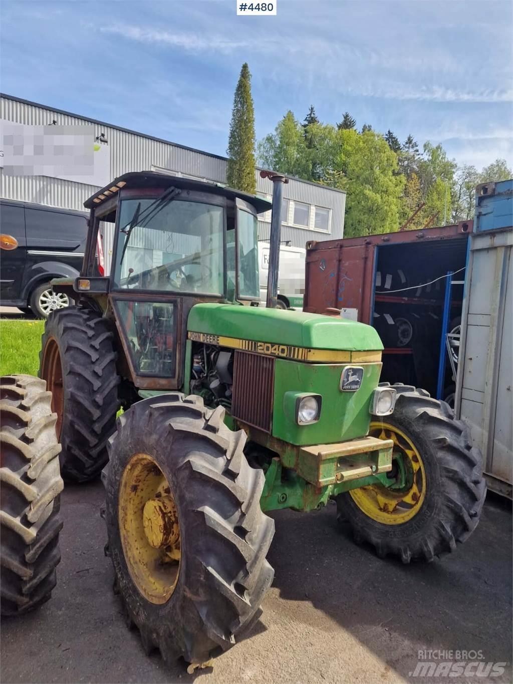 John Deere 2040 트랙터