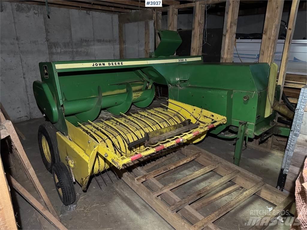 John Deere 332 A 기타 수확용 장비