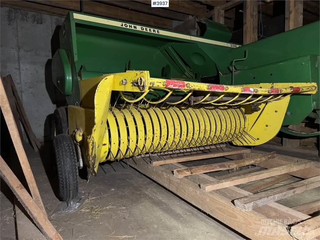 John Deere 332 A 기타 수확용 장비