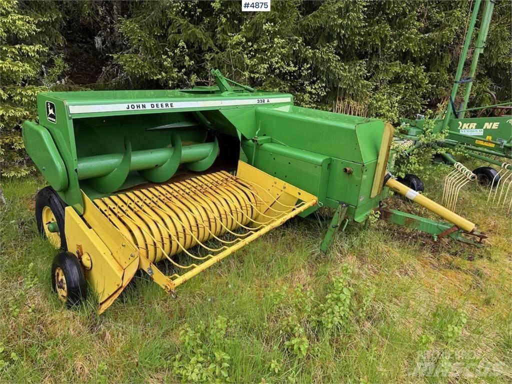 John Deere 332 A 기타 수확용 장비