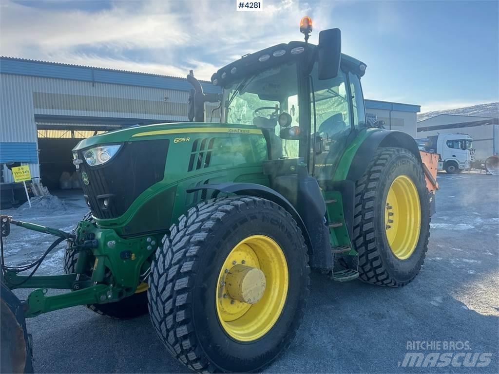 John Deere 6195R 트랙터