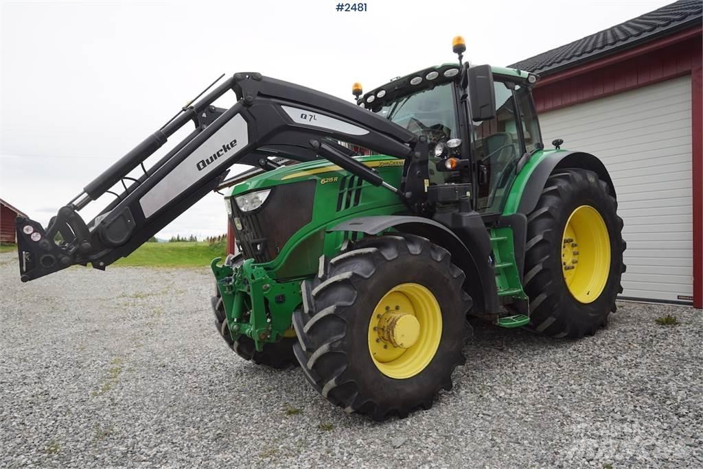 John Deere 6215R 트랙터