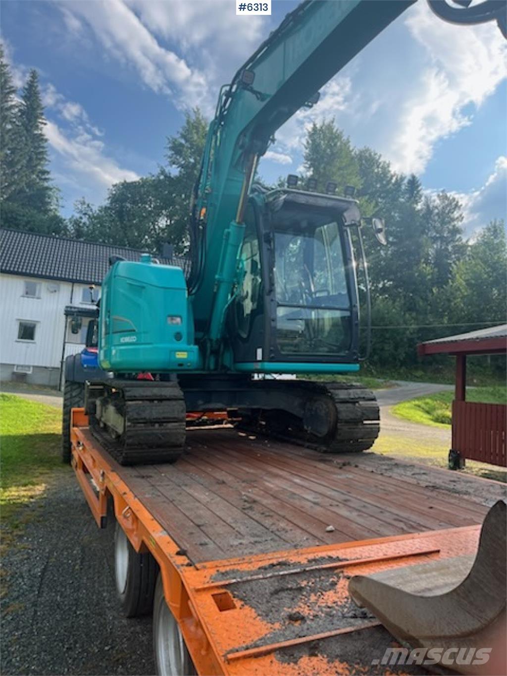 Kobelco SK75SR-3E 대형 굴삭기 29톤 이상