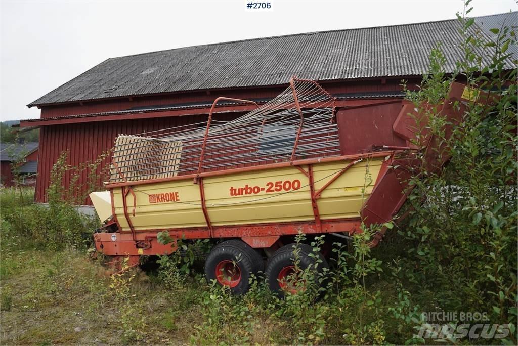 Krone Turbo 2500T 기타 수확용 장비