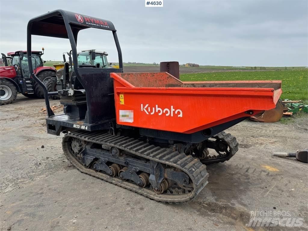 Kubota KC250HR-4 건설현장 덤프트럭
