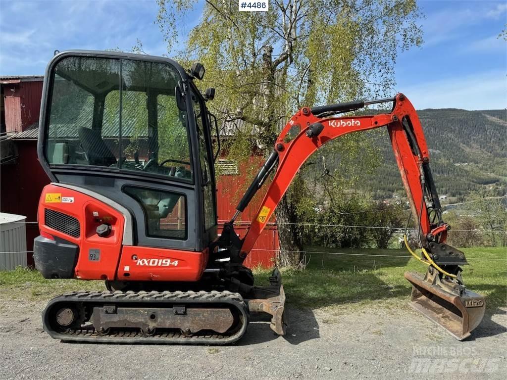 Kubota KX019 대형 굴삭기 29톤 이상