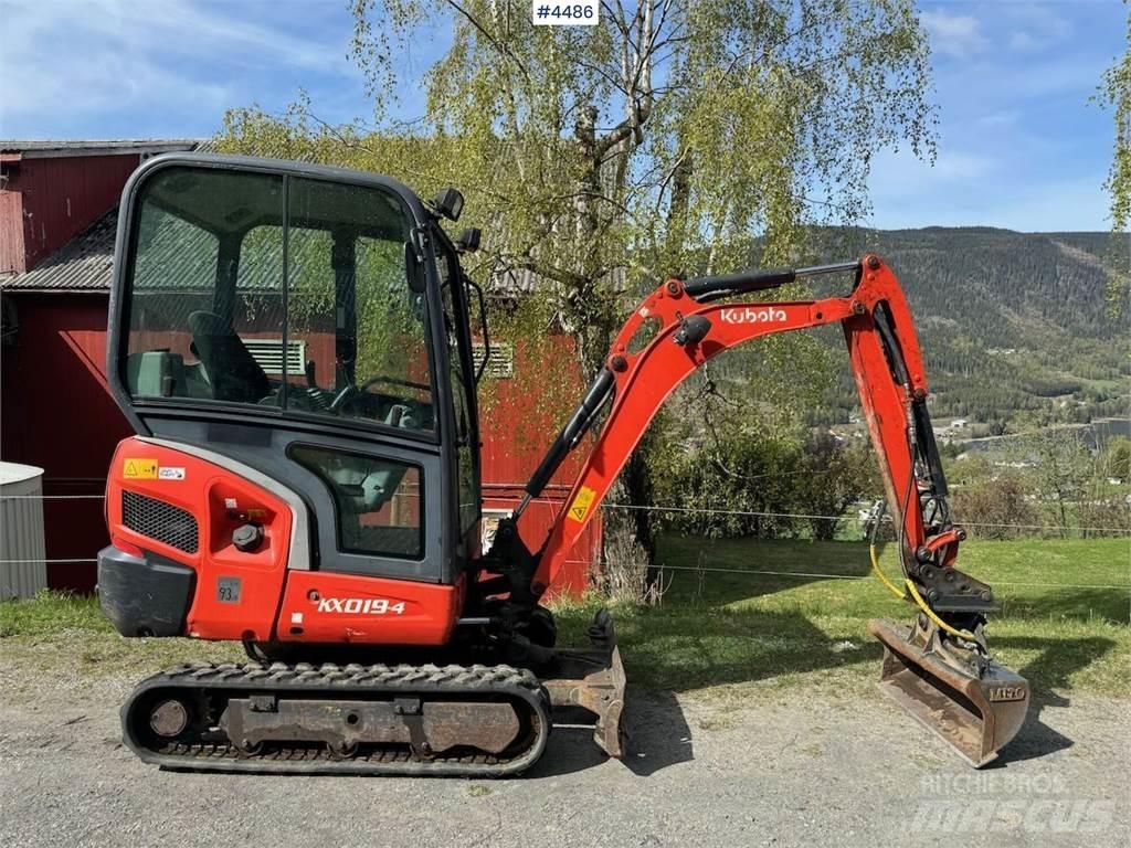 Kubota KX019 대형 굴삭기 29톤 이상