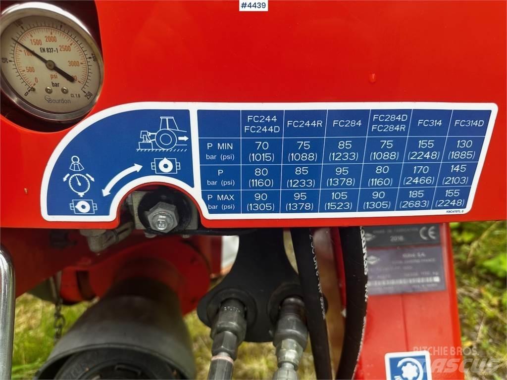 Kuhn FC 284 D 기타 수확용 장비