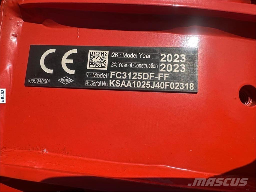Kuhn FC3125DF 기타 수확용 장비