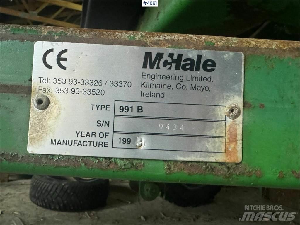 McHale 991B 기타 목초 수확용 장비