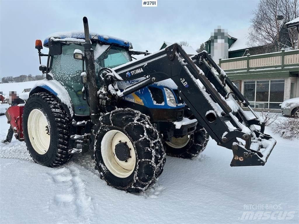 New Holland T6040 트랙터