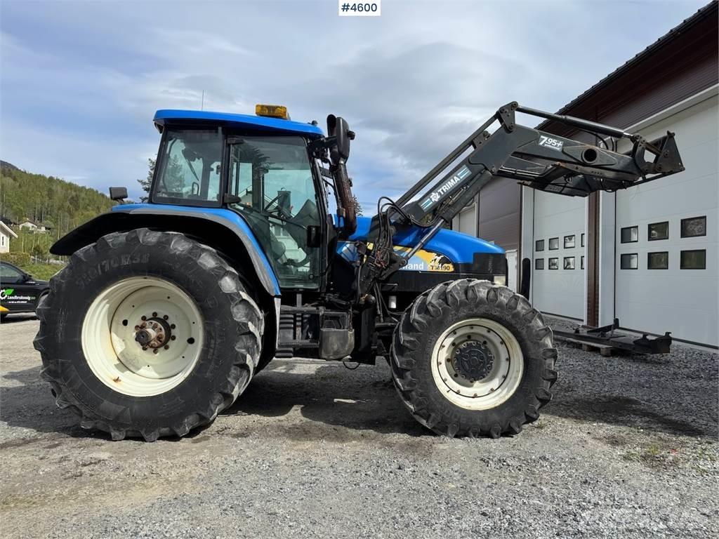 New Holland TM190 트랙터