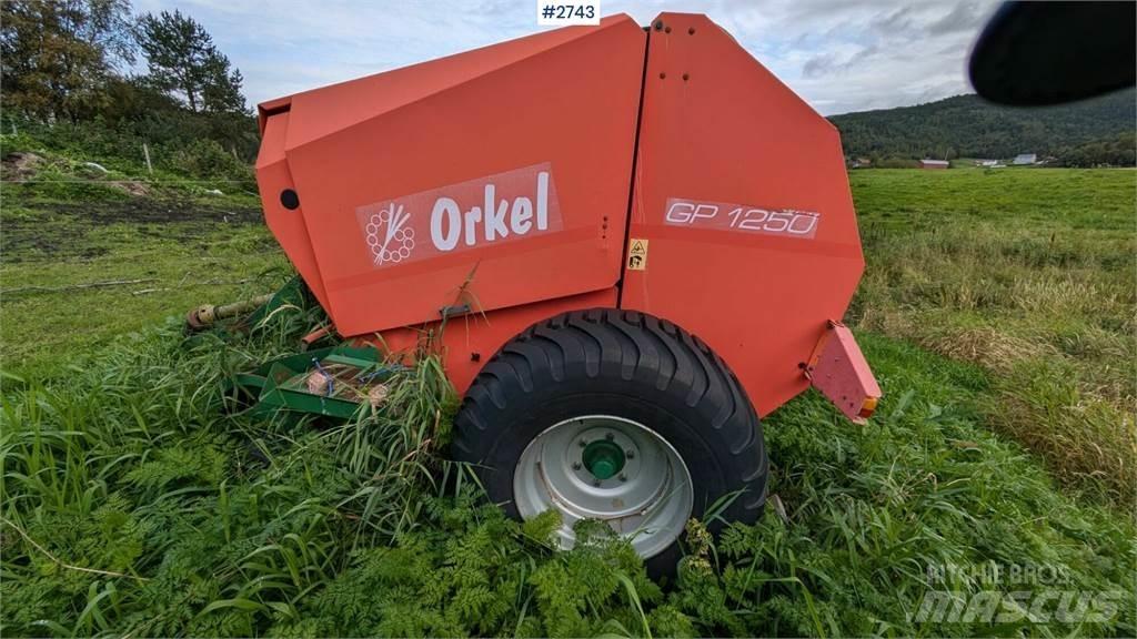 Orkel GP1250 기타 목초 수확용 장비