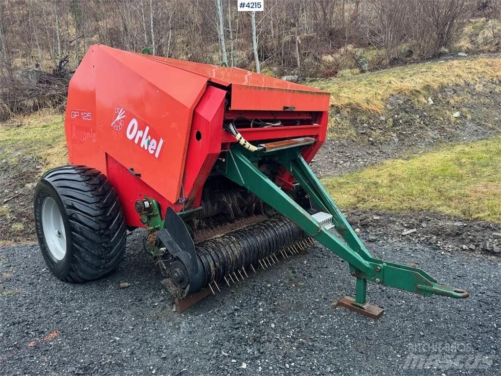 Orkel GP1250 기타 목초 수확용 장비