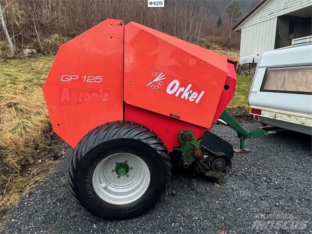 Orkel GP1250 기타 목초 수확용 장비