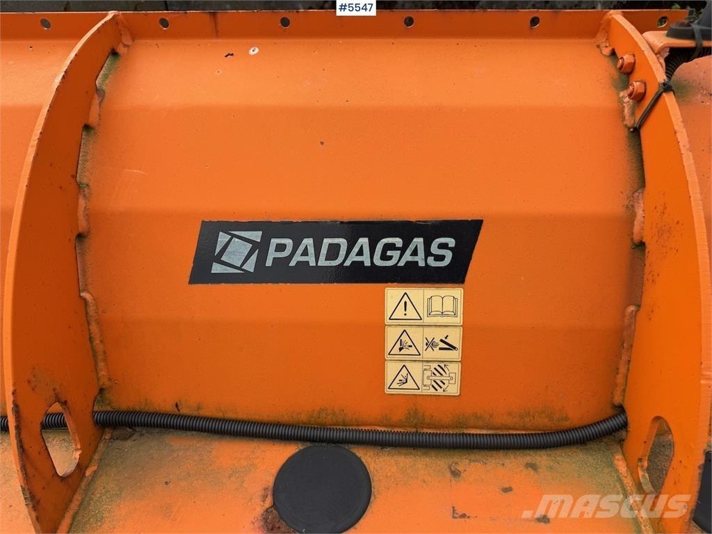 Padagas SSVL 37 제설 블레이드 및 제설기