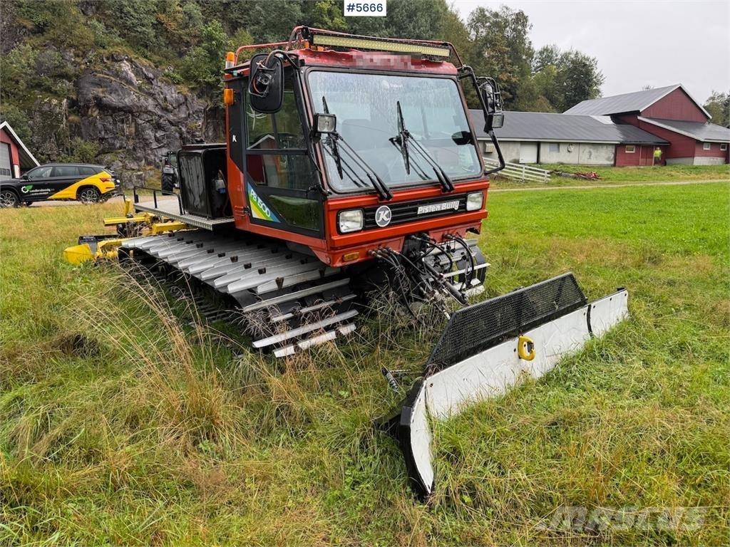 Pisten Bully 150D 제설 블레이드 및 제설기
