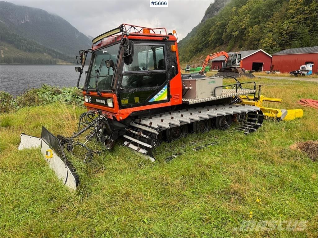  Pisten Bully 150D 제설 블레이드 및 제설기