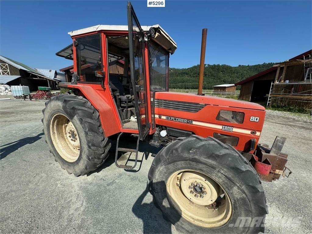 Same Explorer 80 트랙터
