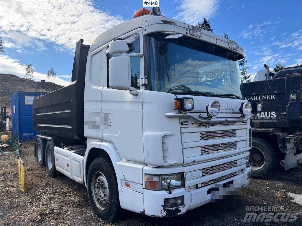 Scania 144G 탑차 트럭