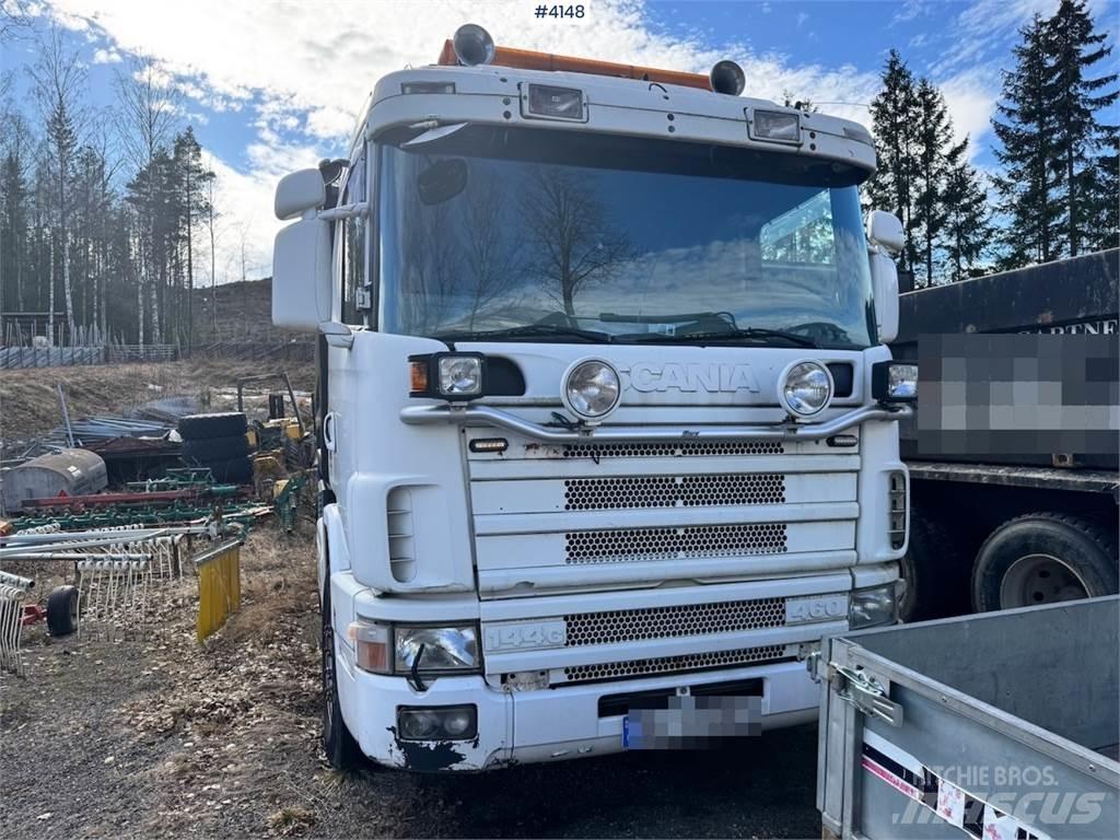 Scania 144G 탑차 트럭
