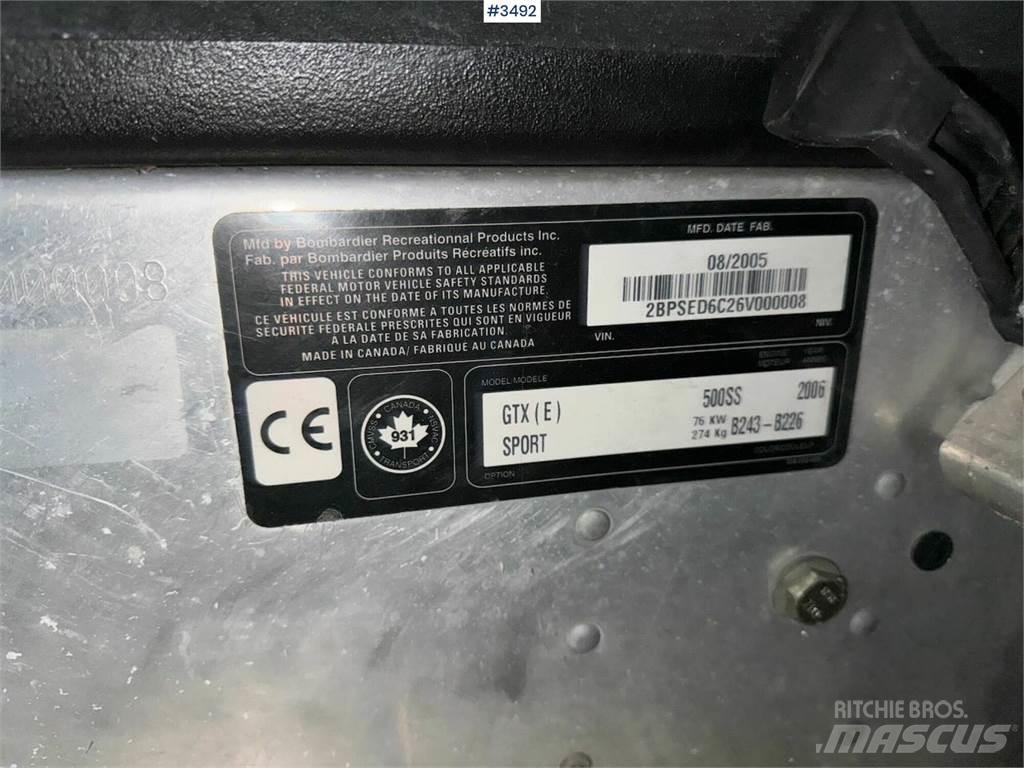 Ski-doo GTX ATV