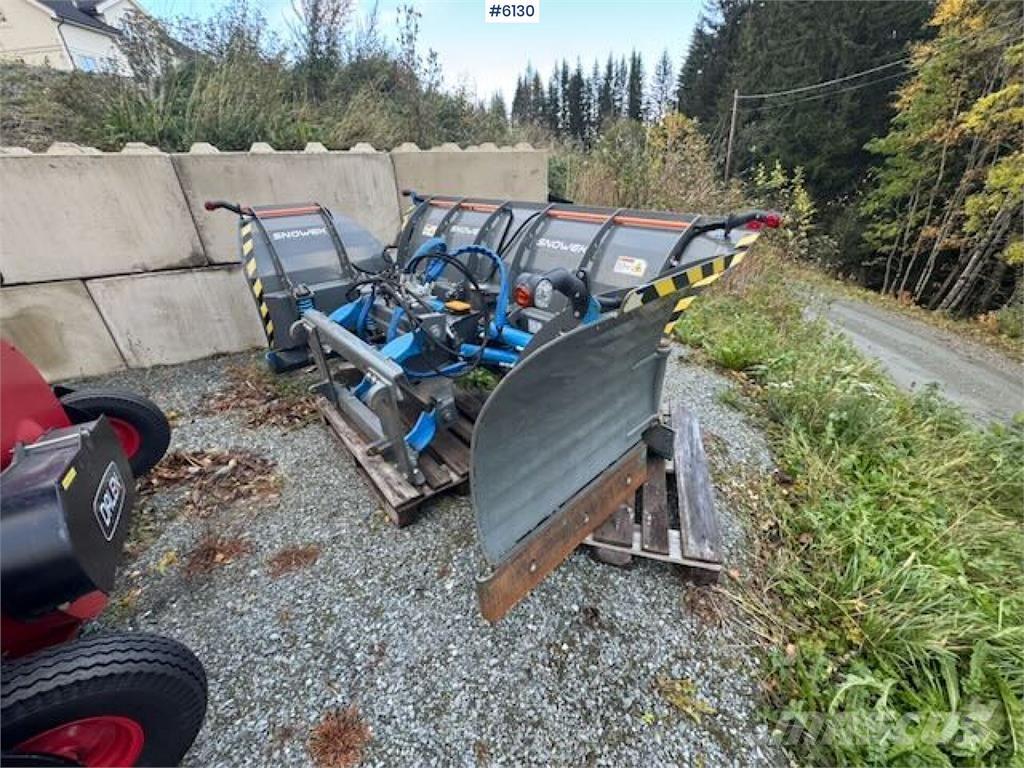 Snowek U420 제설 블레이드 및 제설기