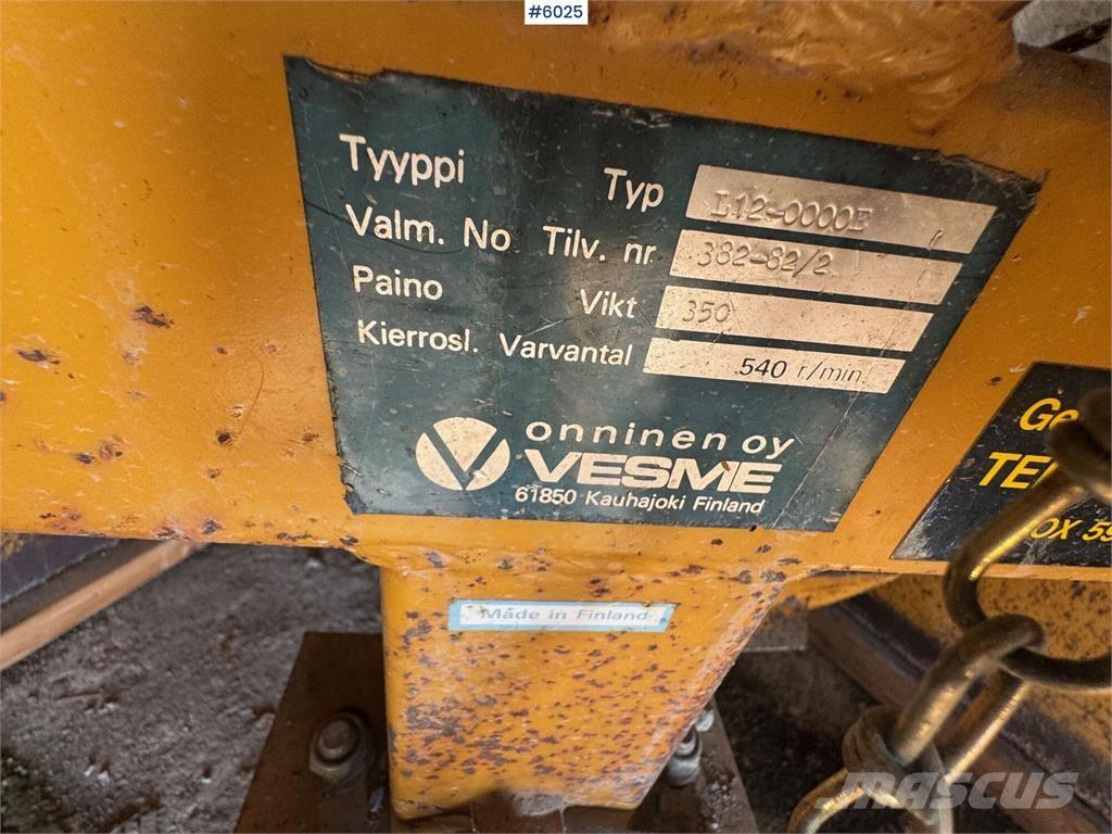 Terra V-Fres 제설 블레이드 및 제설기