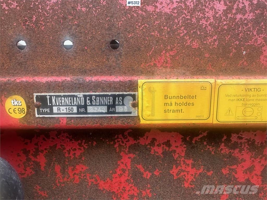 TKS R-150 기타 수확용 장비