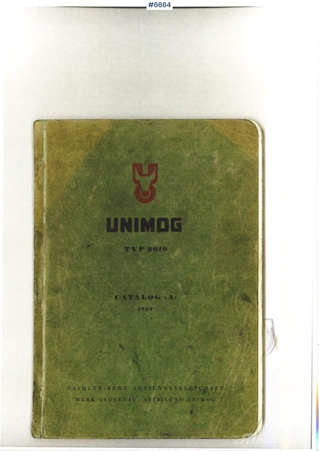 Unimog Typ 2010 기타 트럭