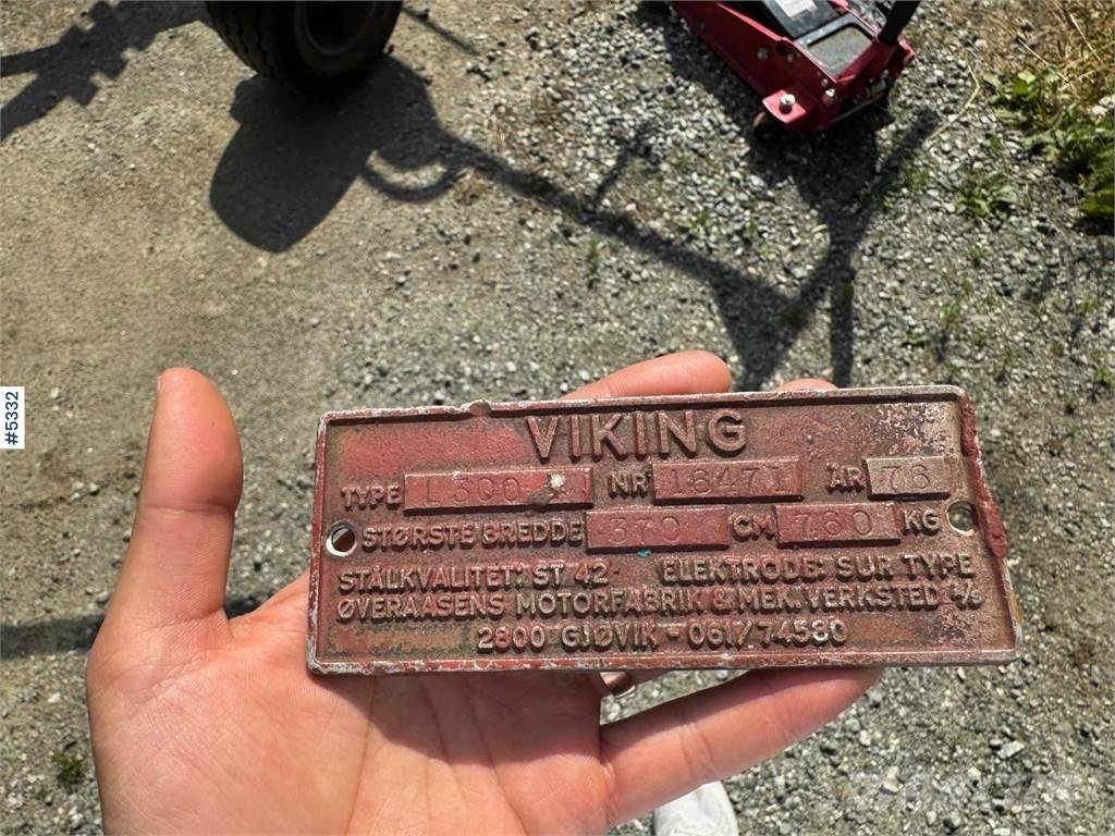 Viking L300 제설 블레이드 및 제설기